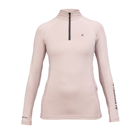 Shires Aubrion Ladies React Long Sleeve Base Layer #colour_sand