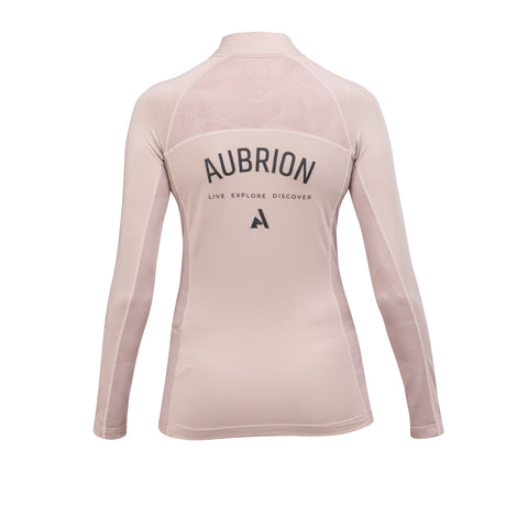 Shires Aubrion Ladies React Long Sleeve Base Layer #colour_sand