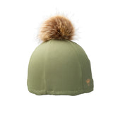 Shires Aubrion Team Hat Silk #colour_moss