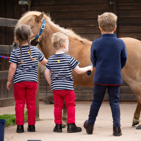 Shires Winne & Me Jodhpurs #colour_red