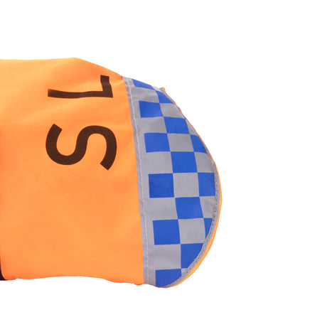 Shires EQUI-FLECTOR® Mesh Dog Coat #colour_orange