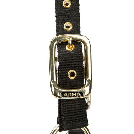 Shires ARMA Porto Headcollar #colour_black