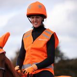 Shires EQUI-FLECTOR® Safety Vest #colour_orange