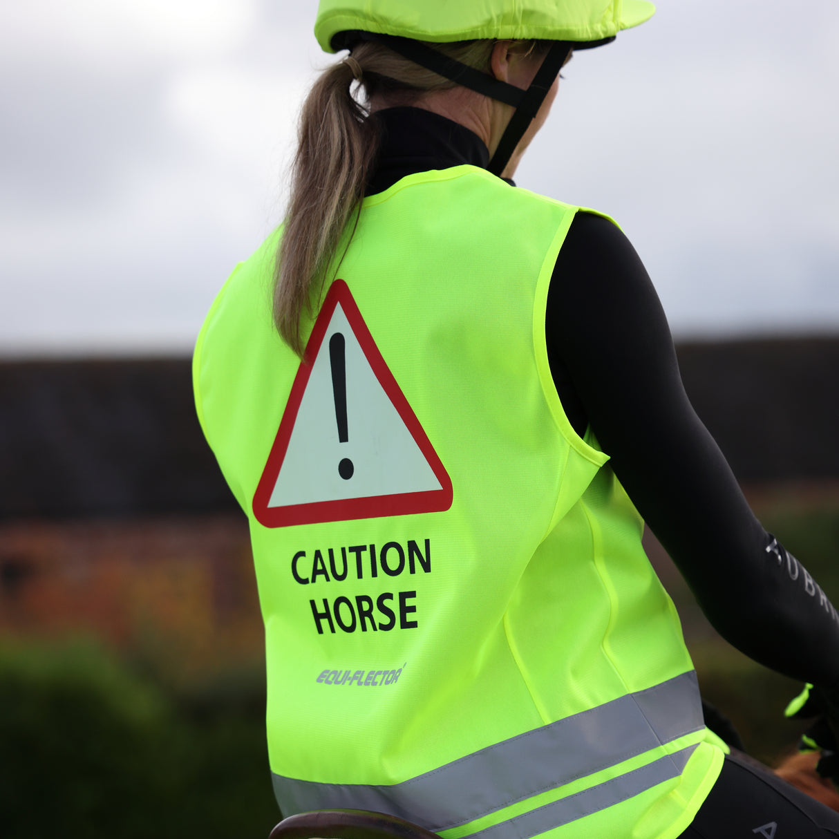 Shires EQUI-FLECTOR® Safety Vest #colour_yellow