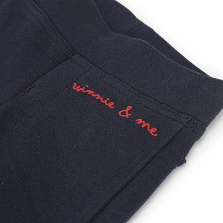 Shires Winnie & Me Jodhpurs #colour_navy-red