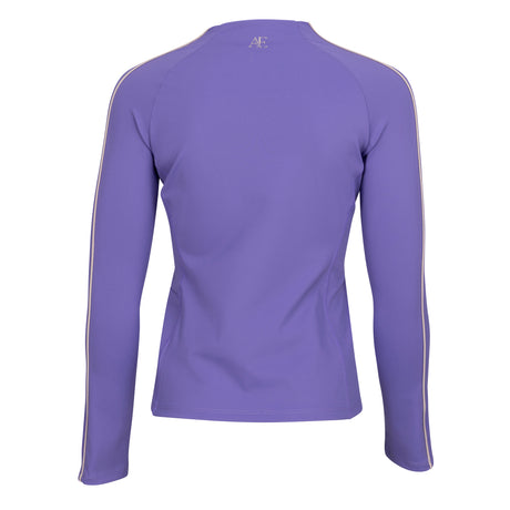 Shires Aubrion Equestrian Long Sleeve Base Layer -Young Rider #colour_heather