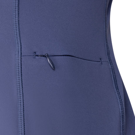 Shires Aubrion Equestrian Long Sleeve Base Layer -Young Rider #colour_midnight