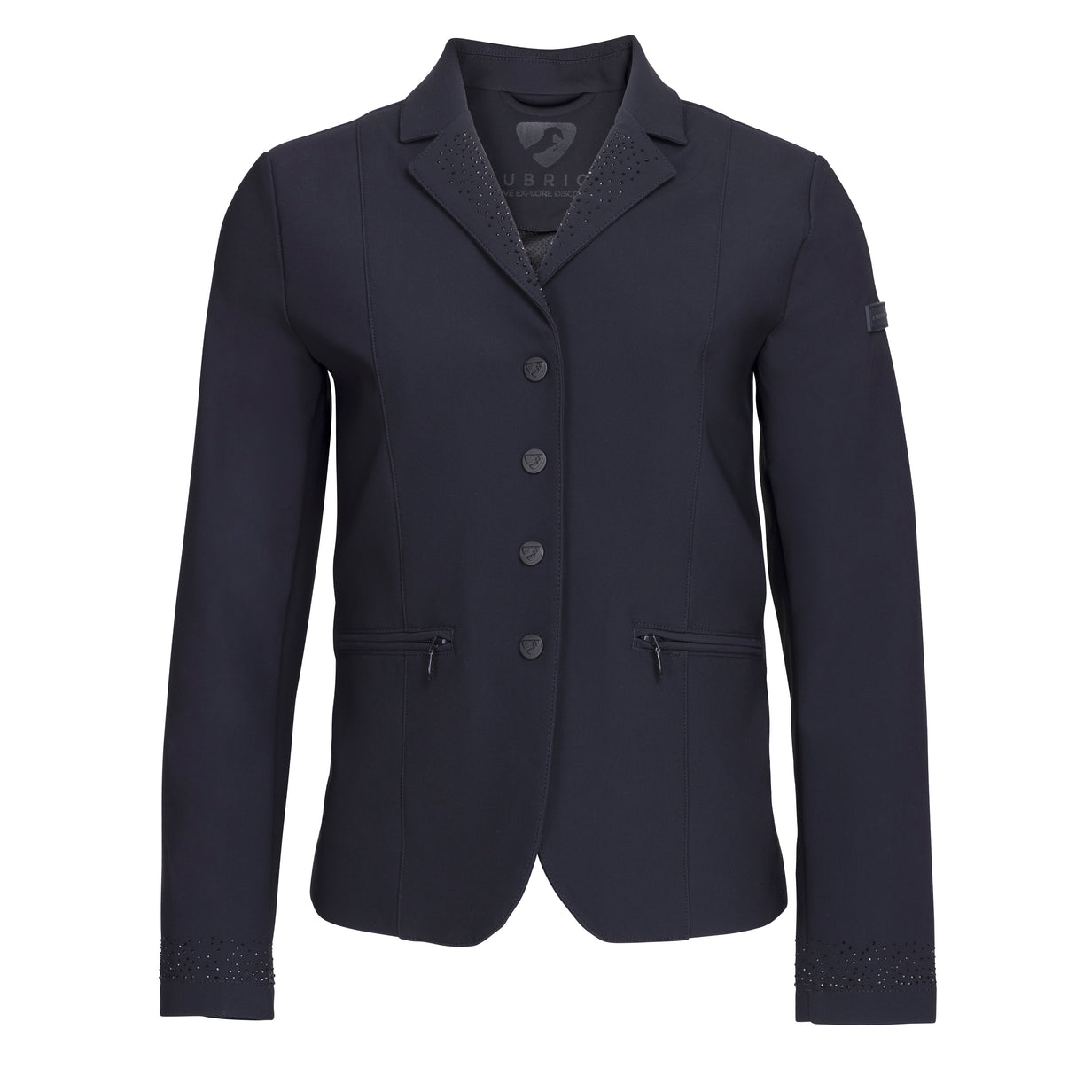 Shires Aubrion Children's Optima-GX Show Jacket #colour_black