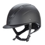 Shires Karben Amity Leather Riding Hat #colour_black