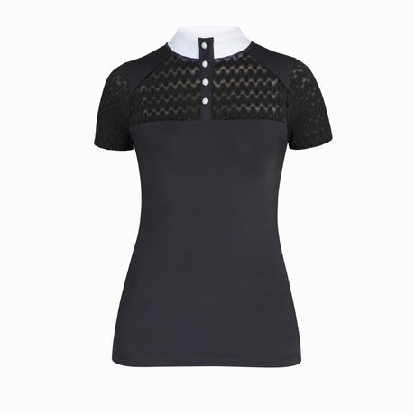 Shires Aubrion Optima VX Show Shirt #colour_black