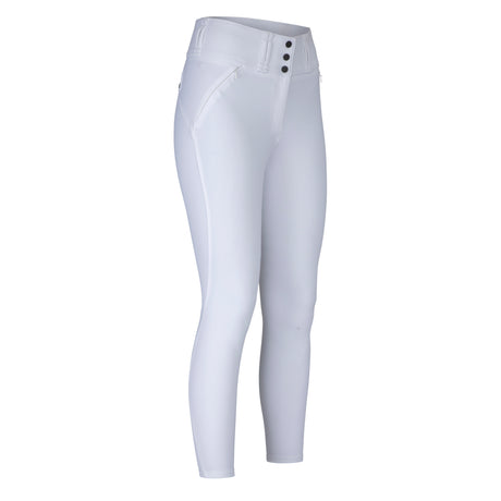 Shires Aubrion Optima MX Breeches #colour_white