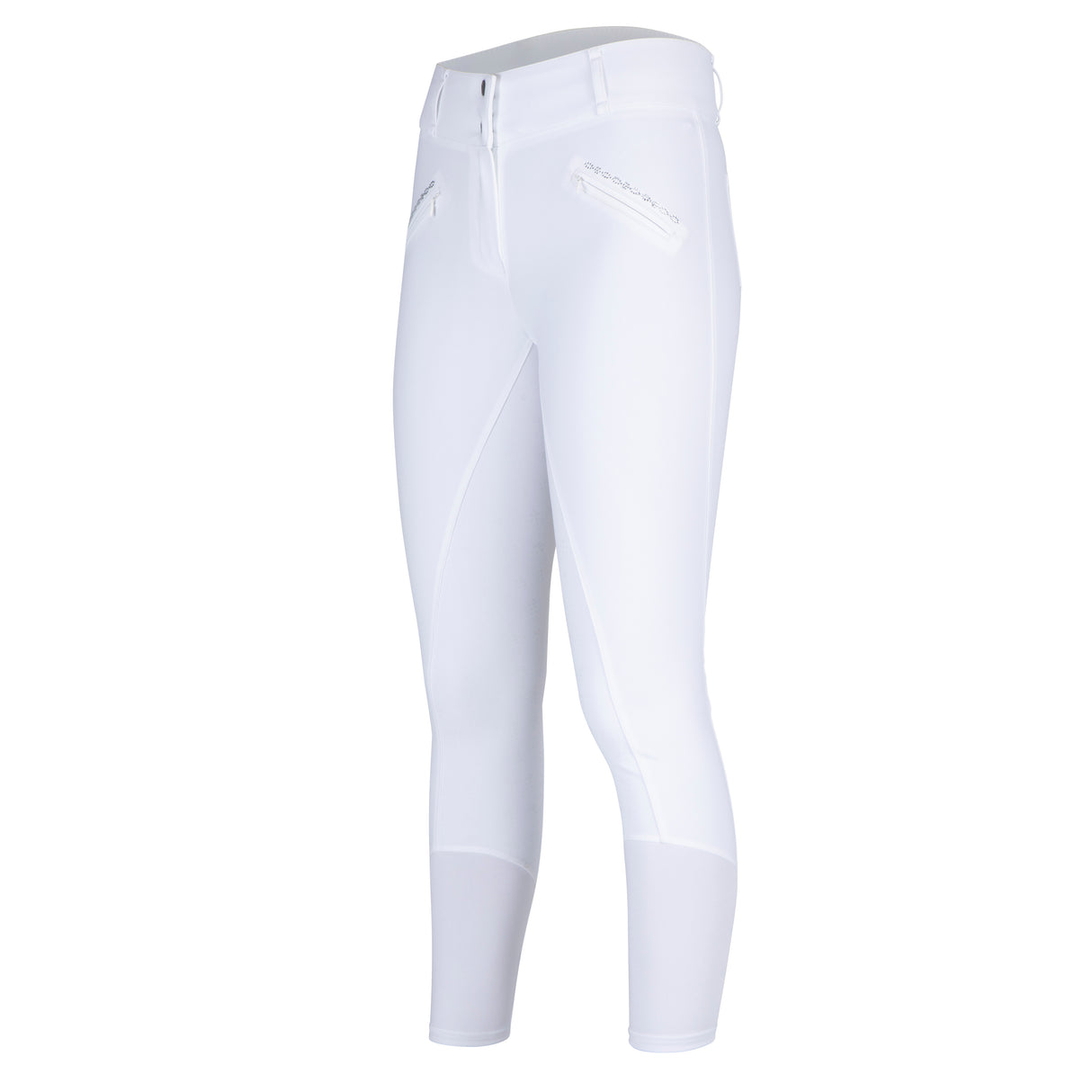 Shires Aubrion Optima LX Breeches #colour_white