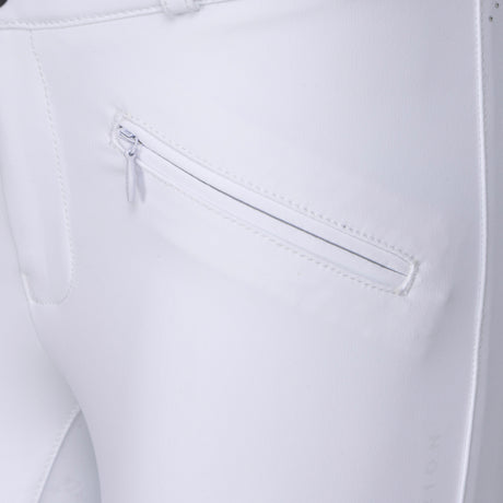 Shires Aubrion Optima GX Breeches - Young Rider #colour_white