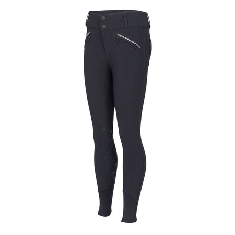 Shires Aubrion Optima LX Breeches - Young Rider #colour_black