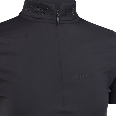 Shires Aubrion Optima GX Show Shirt - Young Rider #colour_black