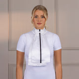 Shires Aubrion Hampton Ready Tied Stock #colour_black