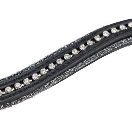 Shires Velociti RAPIDA Micro Mixed Diamante Browband #colour_black