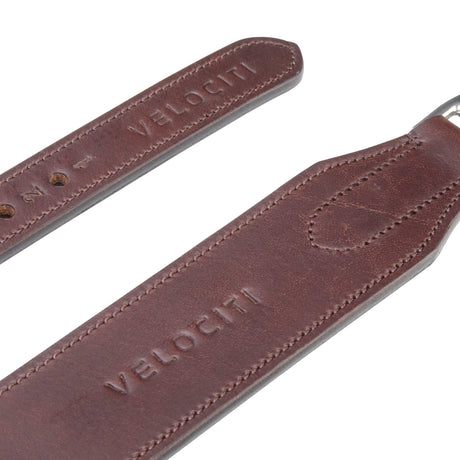 Shires Velociti RAPIDA Wide Stirrup Leathers #colour_havana