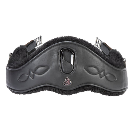 Shires Velociti LUSSO Anatomical SupaFleece Girth #colour_black