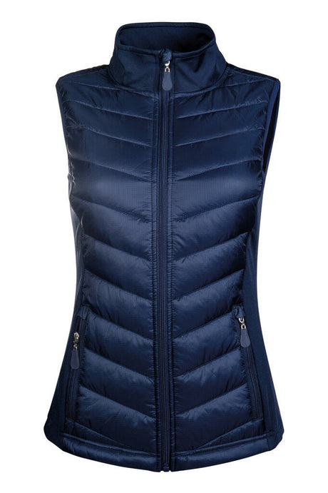 HKM Jersey/Nylon Vest -Basel II- Style #colour_deep-blue