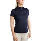 Montar MoBlair Short Sleeved T-Shirt with Dark Grey Crystals #colour_navy