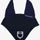 Equestro Fly Veil In Cotton With Central Logo #colour_blue