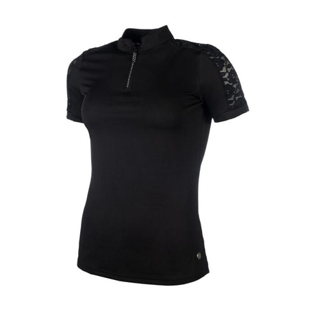 HKM Short Sleeve Functional Shirt -Nelly- #colour_black