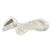 Acavallo Gel Ns-S Classic-S 1/2 Cut-Out Flat #colour_transparent-white
