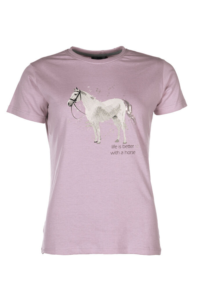 HKM Children's T-shirt -Sparkle- #colour_antique-pink