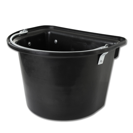 Waldhausen Feed Bin With Hanger With Handle #colour_black