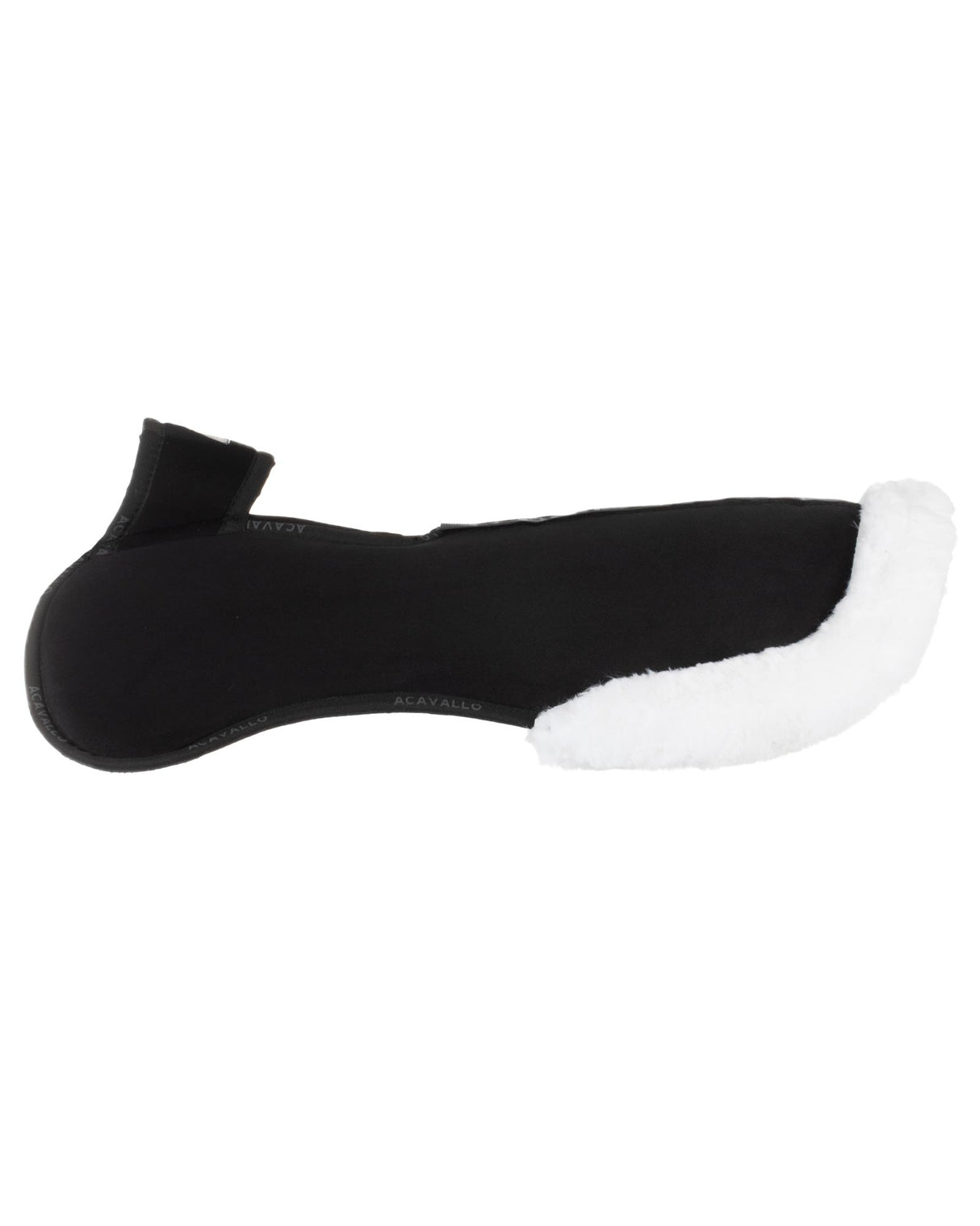 Acavallo Pad Piuma-FS WFS-FS Pocket Suede Flat #colour_black-natural