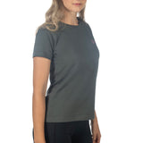 HKM Ladies T-shirt -Excellent- #colour_grey-green