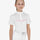 Equestro Girls' Slim Fit Competition Jacket With Chest Perforated Inserts #colour_white-pink