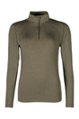 HKM Children's Functional Shirt -Essentials Winter- #colour_olive-green
