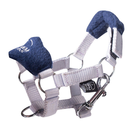 HKM Head Collar Set -Cuddle Horse- #colour_grey-blue
