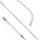 KM Elite Cush Grip Schooling Whip #colour_silver