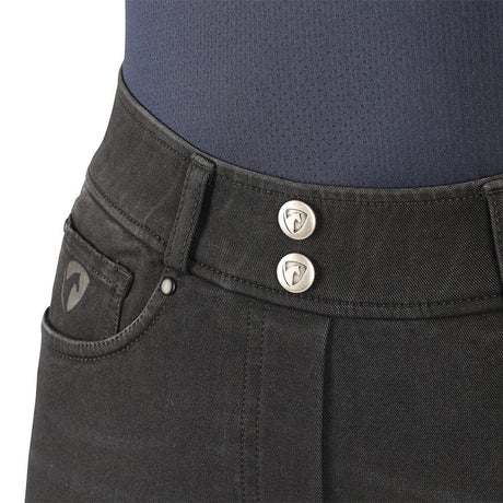 Hy Equestrian Elevate Denim Breeches #colour_black