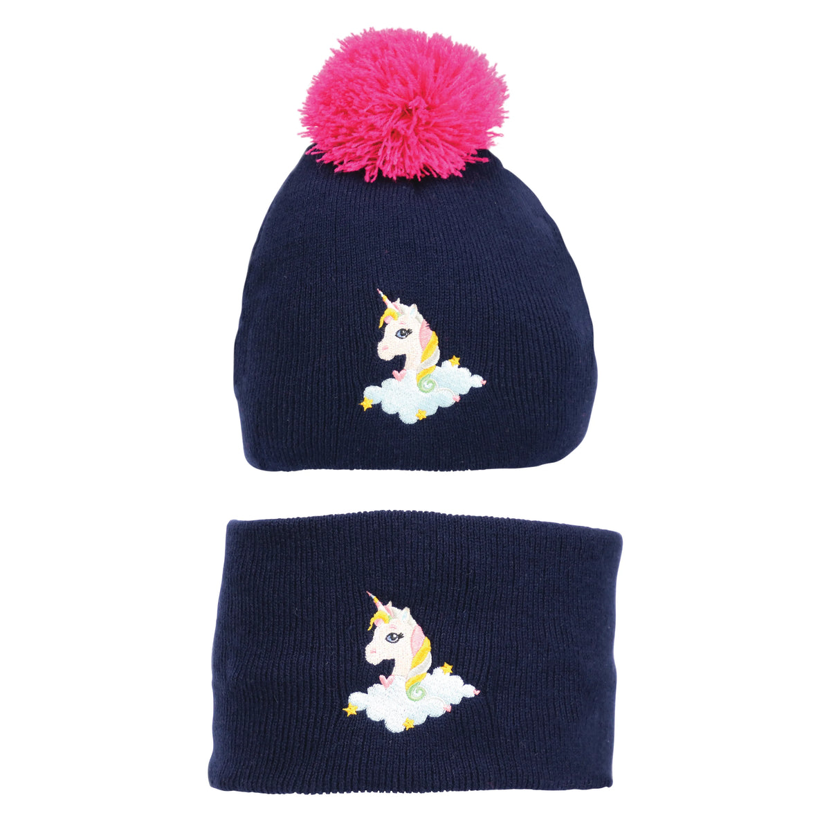 Little Unicorn Hat and Snood by Little Rider Bundle Deal