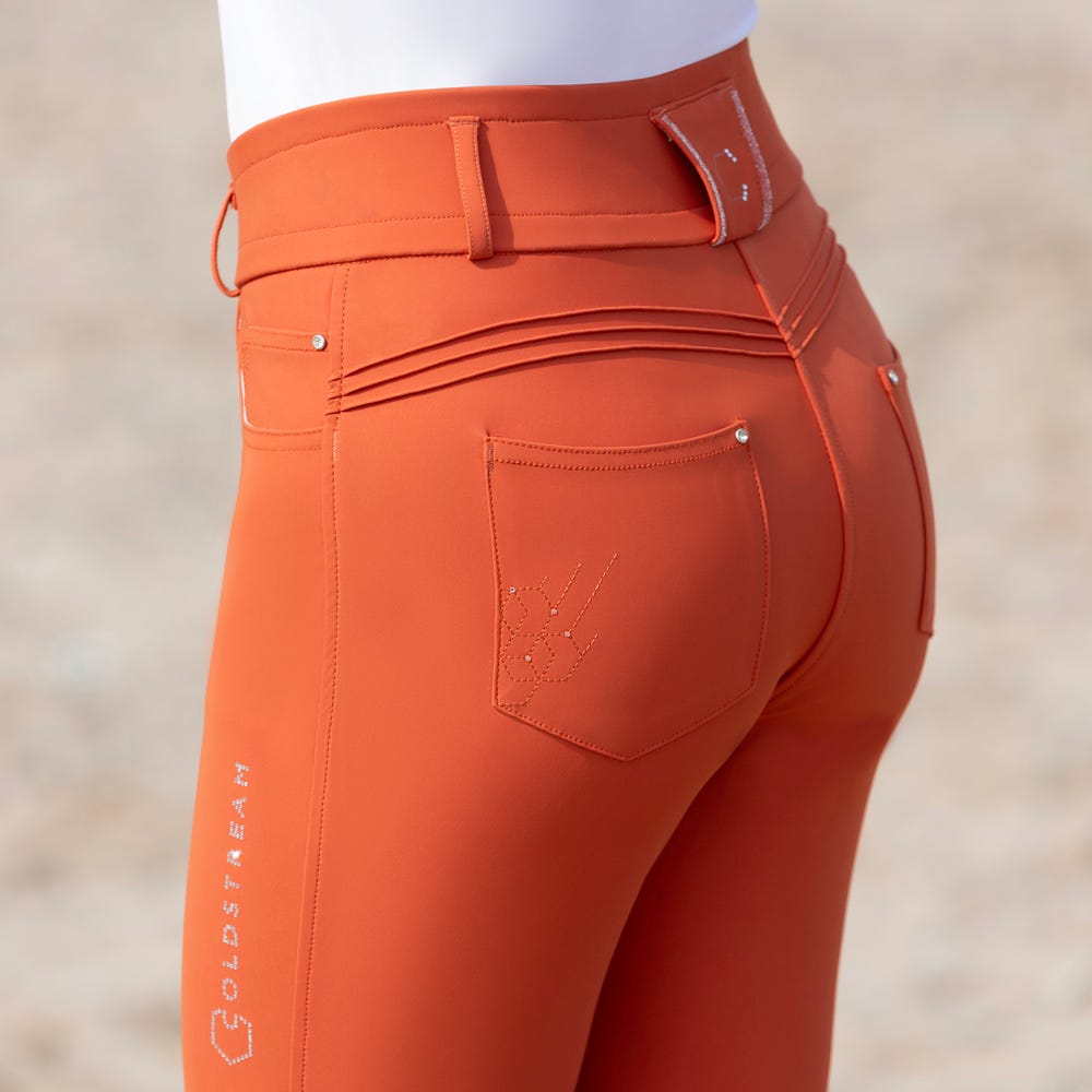 Coldstream Ladies Ledmore Diamante Breeches #colour_tiger