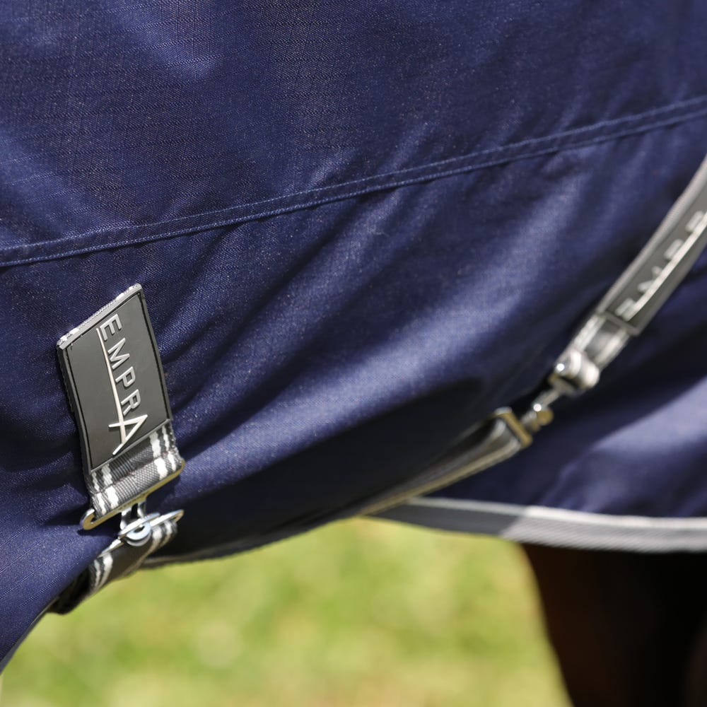 StormX Empra 100g Combi Turnout Rug #colour_navy