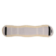 Hy Equestrian Dressage Fleece Girth Cover #colour_white-natural