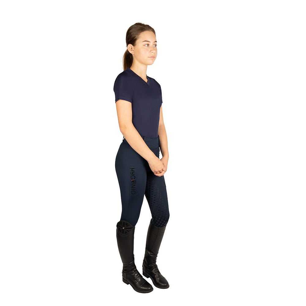 HyCONIC Children's Torrellas Riding Tights #colour_navy