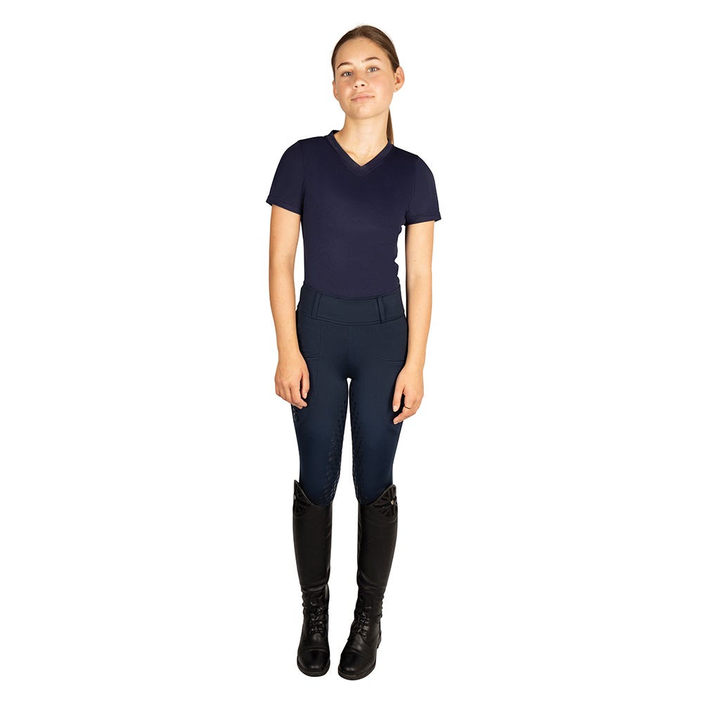 HyCONIC Children's Torrellas Riding Tights #colour_navy
