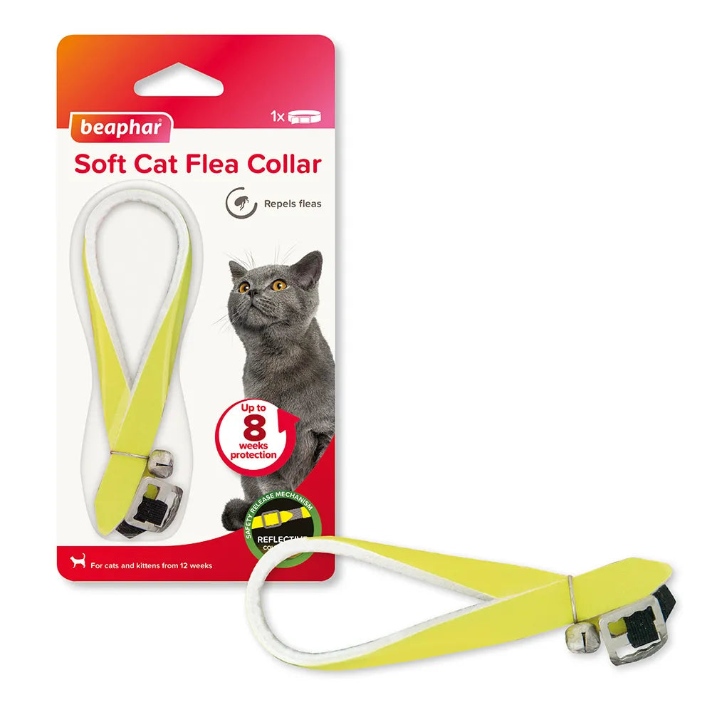 Beaphar Reflective Soft Cat Flea Collar