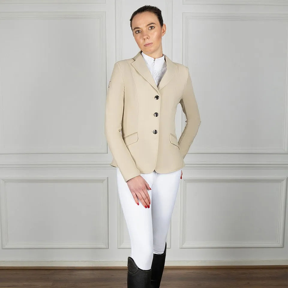 Coldstream Ladies Ledmore Diamante Show Jacket #colour_latte