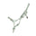 Hy Equestrian Rope Halter - Thick #colour_green-multi