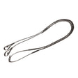 ProPresicce Massa Ergo Grip Rubber Reins by Hy Equestrian #colour_black