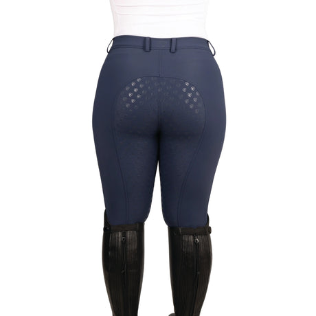 Hy Equestrian Elevate Oakham Breeches #colour_midnight-blue