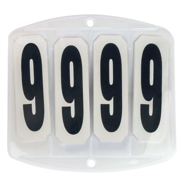 Waldhausen 4-Digit Event-Pad-Numbers With Touch Tape #colour_white