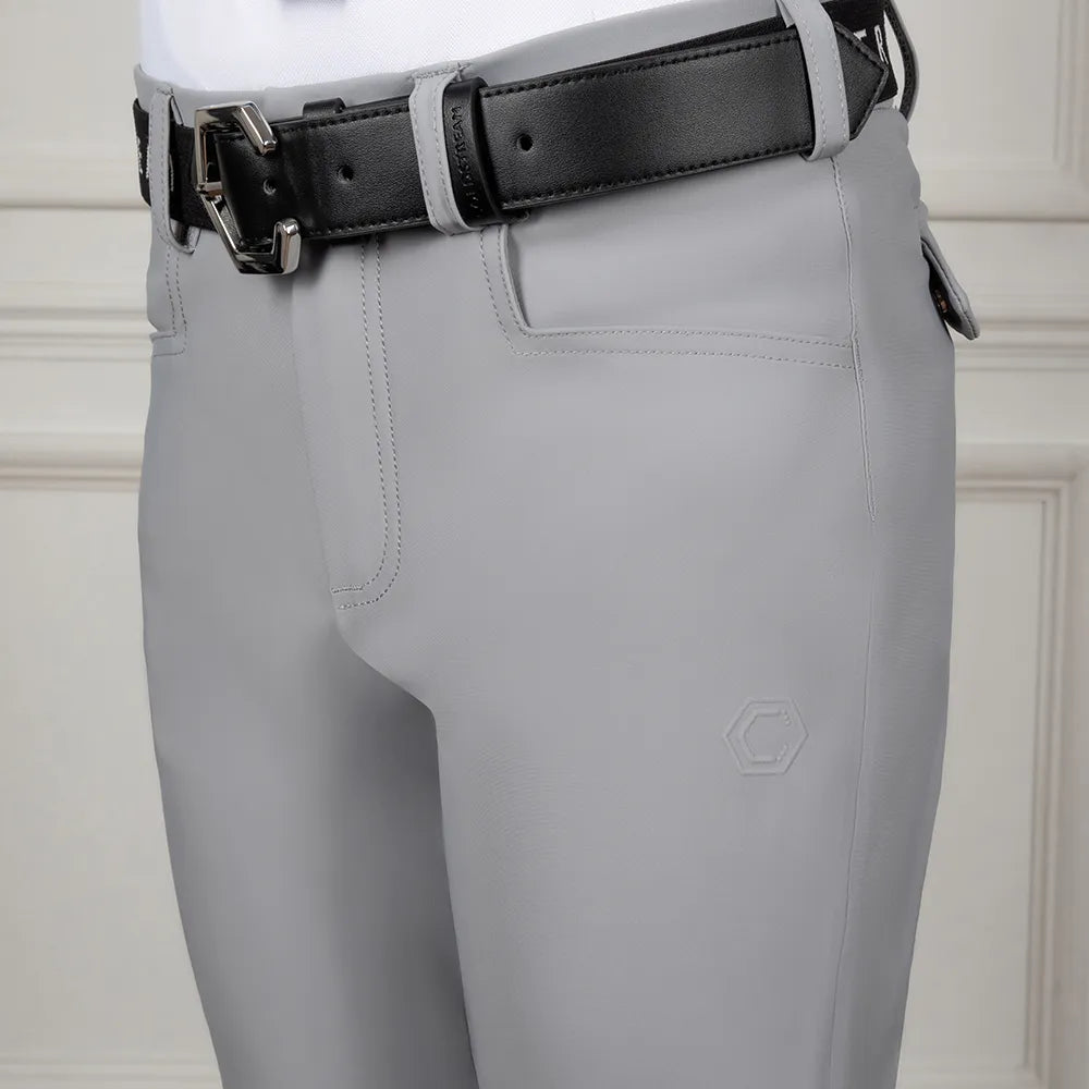 Coldstream Next Generation Blythe Boy's Competition Breeches #colour_grey